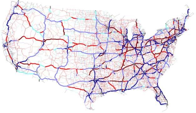 Duncan et al. 12 urban areas). The urban and rural arterial routes absorbing the majority of the traffic from a deficient urban interstate system typically (by definition as arterials vs.