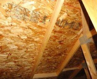 Roof sheathing appeared to be in good condition. The photographs shown are examples. 3. Ventilation Under eave soffit inlet vents noted.