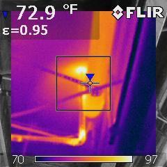 1. Thermal Imaging Thermal Imaging Thermal images included in this inspection