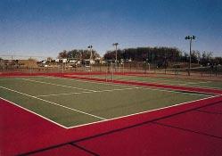 6-8 Designs for Recreational Use TENNIS COURTS The following information and design guidance cover the basic components of building durable, economical asphalt pavements for tennis courts.