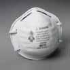 This three-panel respirator with innovative design helps provide comfortable, reliable worker protection against non-oil based