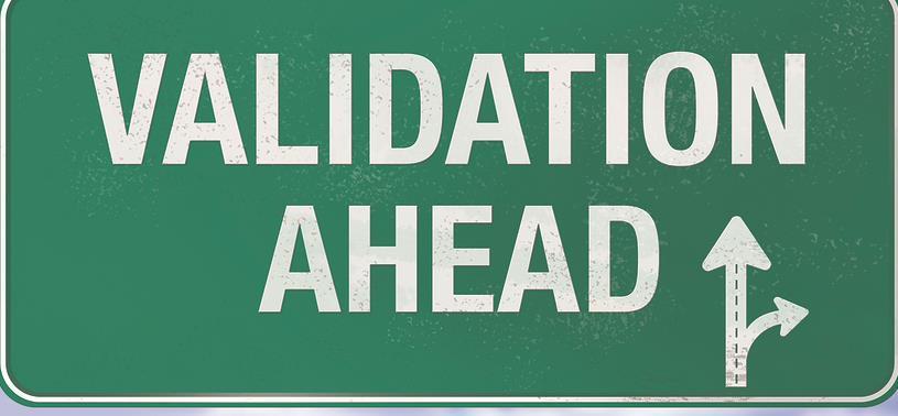 Types Of Validation 1 Prospective validation Predefined Setting of Criteria, Test at least
