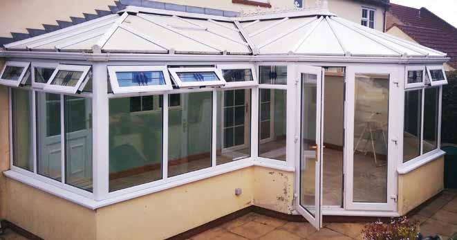 BEFORE RETROFIT IS EASY TOO If you are finding your existing conservatory