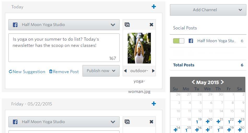 with Social Share Schedule your posts