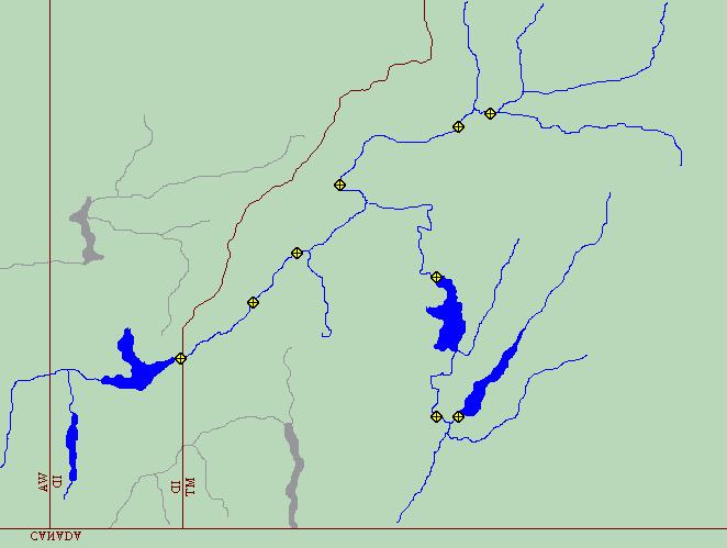 Pend Oreille River Lake Pend Oreille Columbia Falls Hungry Horse Dam Hungry Horse Reservoir Clark Fork River Flathead Lake South Fork Flathead River Flathead River Figure 1-1 Vicinity Map of Hungry