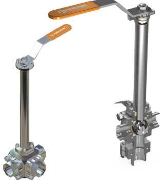 Cryogenic Valves Series Multiport and