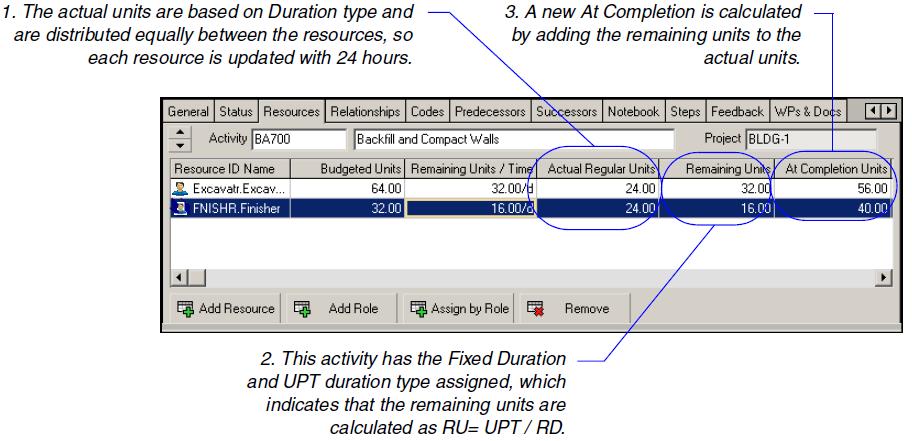 On the Calculation tab, the Recalculate Actual Units and Costs when duration % complete changes option corresponds to the Autocost rule #5 in P3.