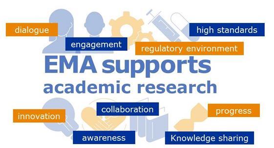 EMA and academia There has always been an interaction between academia and regulators No direct mention of academia in regulations - many references to regulatory decisions based on scientific