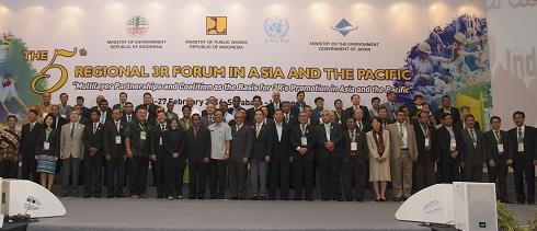 Ha Noi 3R Declaration- Sustainable 3R Goals for Asia and the Pacific for 2013-2023, which aims to provide an important basis and framework for national and local authorities to voluntarily develop