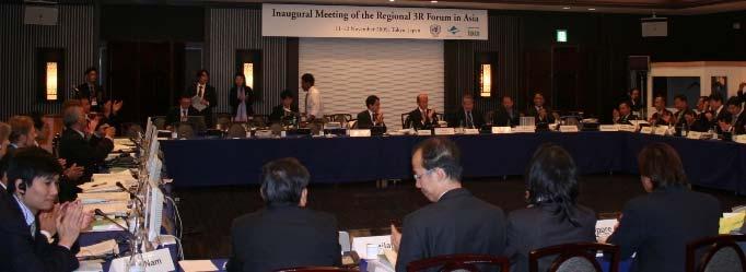 Establishment of Regional 3R Forum in Asia Inaugural Meeting of the Regional 3R Forum in Asia