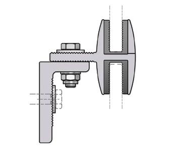 Wall-F Vertical and Horizontal Overlap Clip System Horizontal Overlap Clip