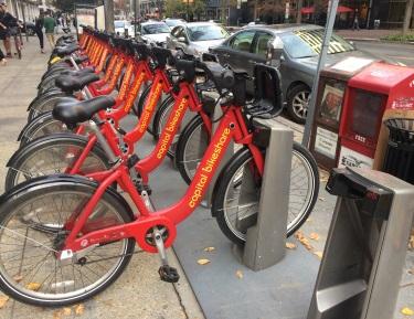 SHARING ECONOMY Shared mobility services, such as ZipCar, Capital Bikeshare, carsharing providers, among many others are now common in urban areas around the world, including Northern Virginia.