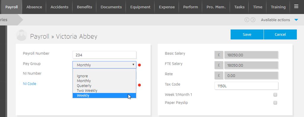 How do I create a pay frequency in HR? 1. In HR go to System Tools 2. Choose Lookup Tables 3. Click Payroll and from the drop-down select Pay Type 4. Select Create New 5.