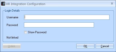 How to configure HR Integration in Payroll You must complete the configuration process before using HR Integration for the first time. To do this follow these steps: Login Details 1.