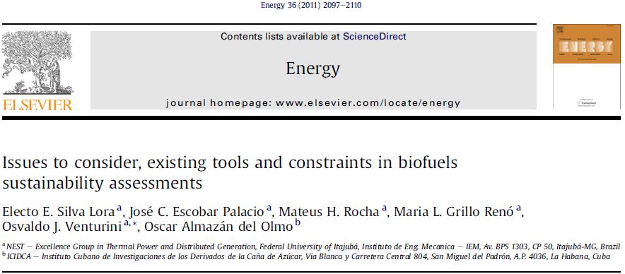 Existing Tools and Constraints in Biofuels Analysis Claims related to the negative consequences of biofuel programs are frequent; mainly those related to the biofuels/food competition and