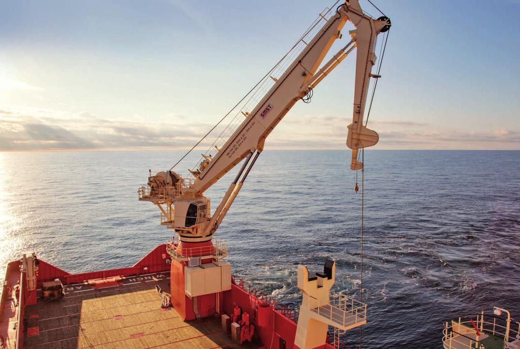 OFFSHORE CRANES and offshore handlings.