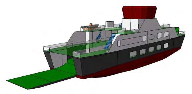 warships New CMAL Ferry The precise combination for a given ship project is