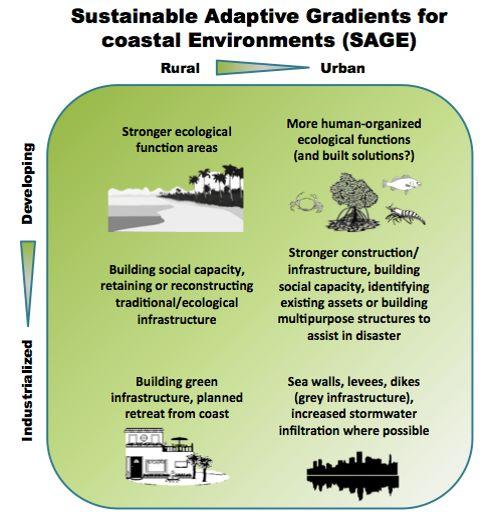 Sustainable Adaptive Gradients in the coastal Environment (SAGE): Reconceptualizing Resilient Infrastructure NSF PIs: Elisabeth Hamin (UMass Amherst, Regional Planning), Don DeGroot (UMass Amherst,