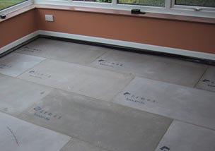 Wooden & Concrete Subfloors - Clean the floor surface so that it is free from dust, dirt, grease or oil marks.