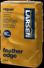 Feather Edge is a highly polymer modified smoothing compound for screeds and timber floors.