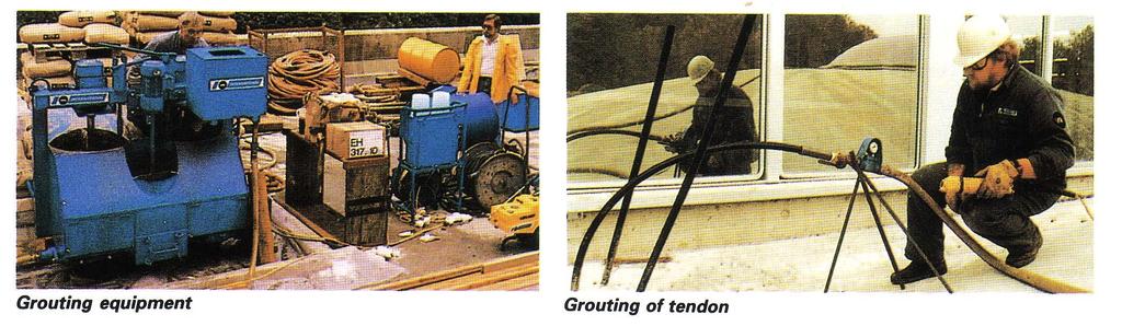 Pre-cast & Pre-stressed Concrete : GROUTING AND VENTS Grouting equipment includes mixer