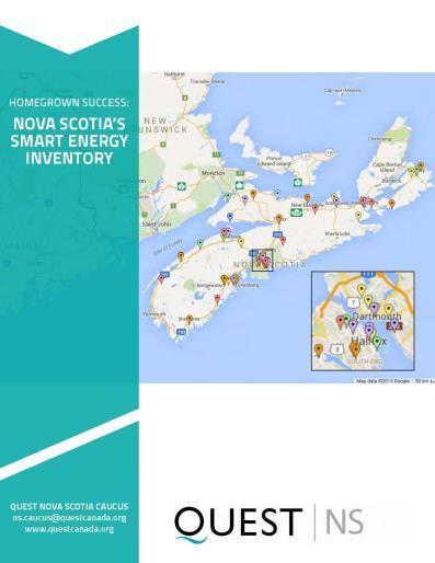 > Who is Advancing Smart Energy Communities in Canada? The QUEST Smart Energy Atlas www.questcanada.
