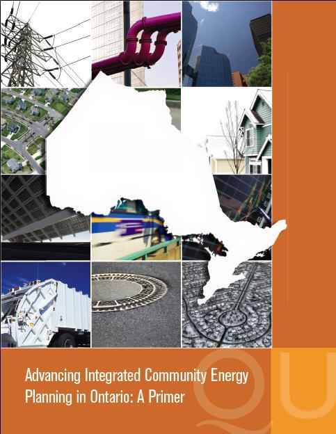 > Becoming a Smart Energy Community the Community Energy Plan A comprehensive, longterm plan to improve