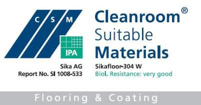 Product Data Sheet Edition 11/07/14 Identification no: 02 08 01 04 005 0 000002 (Template for local translation, only for internal use) Sikafloor -304 W 2-part PUR matt seal coat part of the Sika