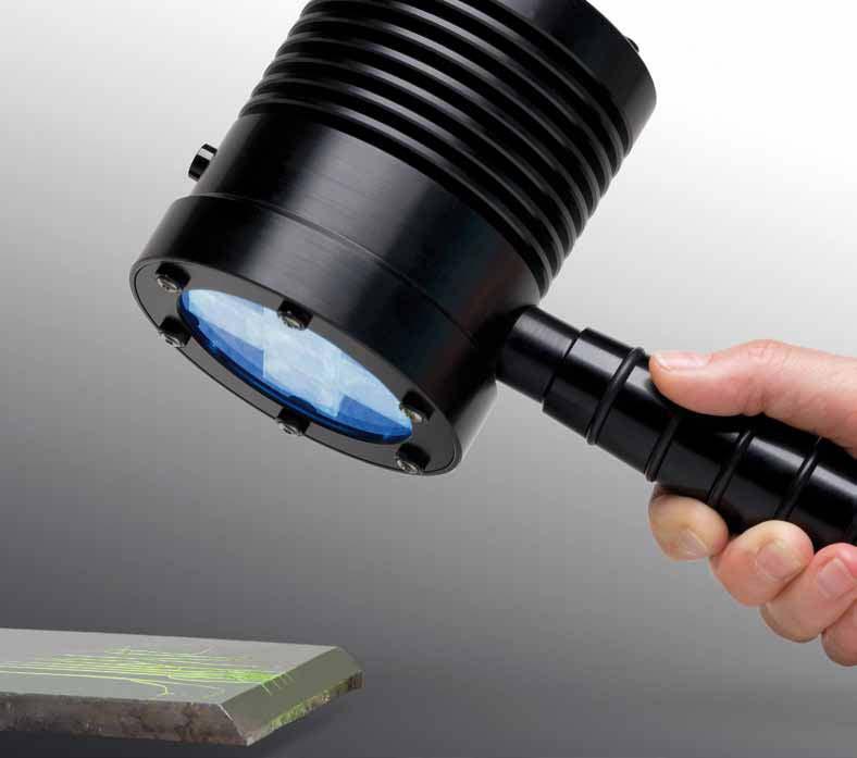 2 Product Profile - LED UV Lamp UV LED Lamp - 3815 UV LED lamp for fluorescent penetrant & magnetic particle inspection - from Germany Karl Deutsch s new Portable LED lamp for mains and battery