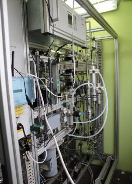 500 L methanation membrane separation digestate ~ 5 L/h Biogas production Methanation Gas processing