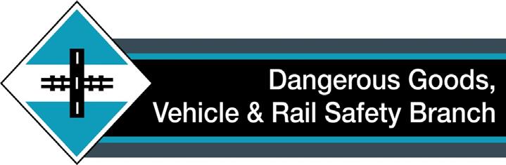 Dangerous Goods and Rail Safety A Technical Publication from ALBERTA EDGE