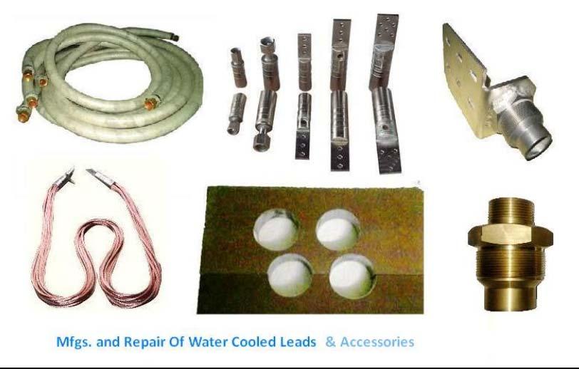 Water Cooled Leads Water Cooled Leads / Cables all water cooled leads are constructed for long continuous service.