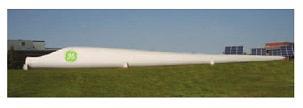 Fig 2.2: NREL reverse engineered Wind turbine Blade. Figure 1.2: Lift and Drag on a wind-turbine blade profile 2.