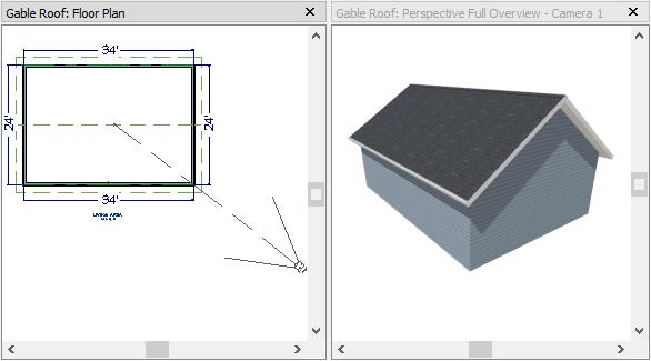 Home Designer Suite 2019 User s Guide Alternatively, you can click the Change to Gable Wall(s) edit button.