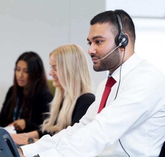 outsourced contact center services, founding our first contact center in the UK in