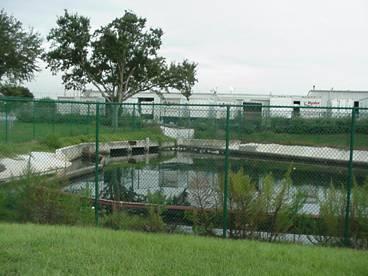treatment for a 1158-acre watershed which discharges through a canal into Tampa Bay.