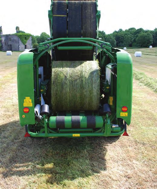 This clever system saves time, as the patented system moves the bale quickly ensuring the McHale Fusion