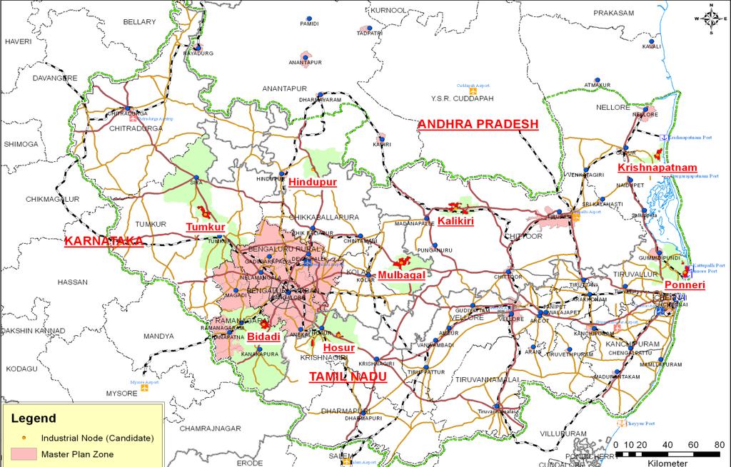 2-2 Corridor Approach : Chennai-Bengaluru Industrial Corridor Eight