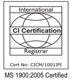 Quality Certifications - CCN