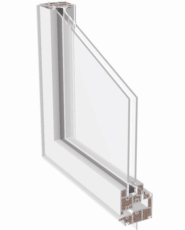 Note: storm windows installed over singlepaned windows can perform Double-paned window with an insulated fiberglass frame about as well as conventional double-paned