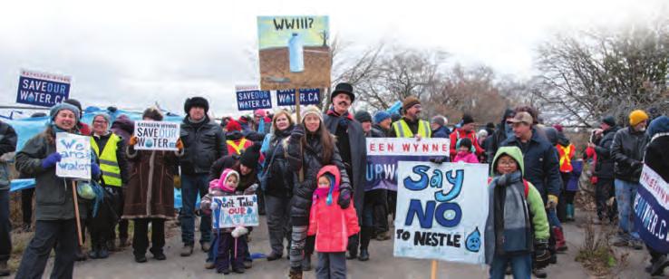 Frequently Asked Questions about the campaign to phase out permits to bottle water in Ontario PHOTO: JAMES WILTON Why is the campaign focused on Nestlé?