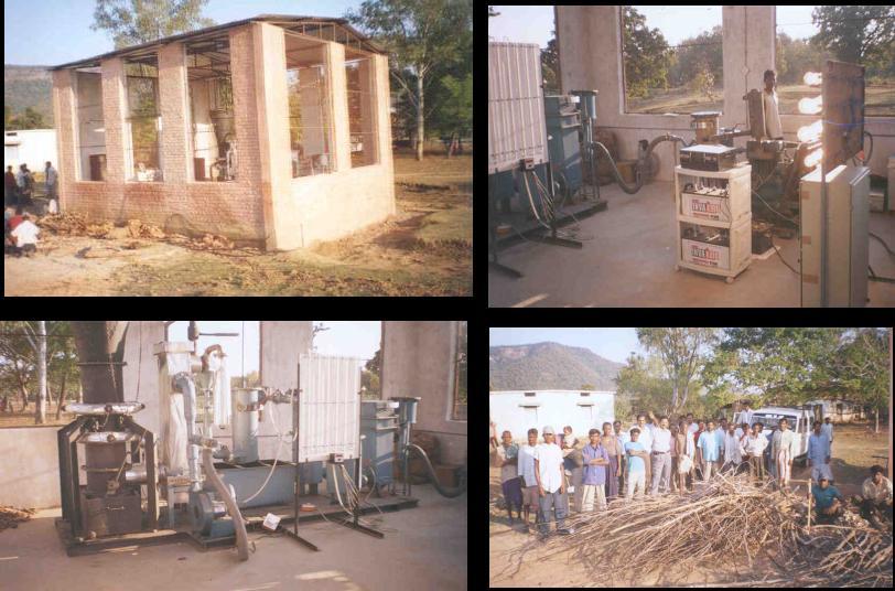 Biomass gasifier based