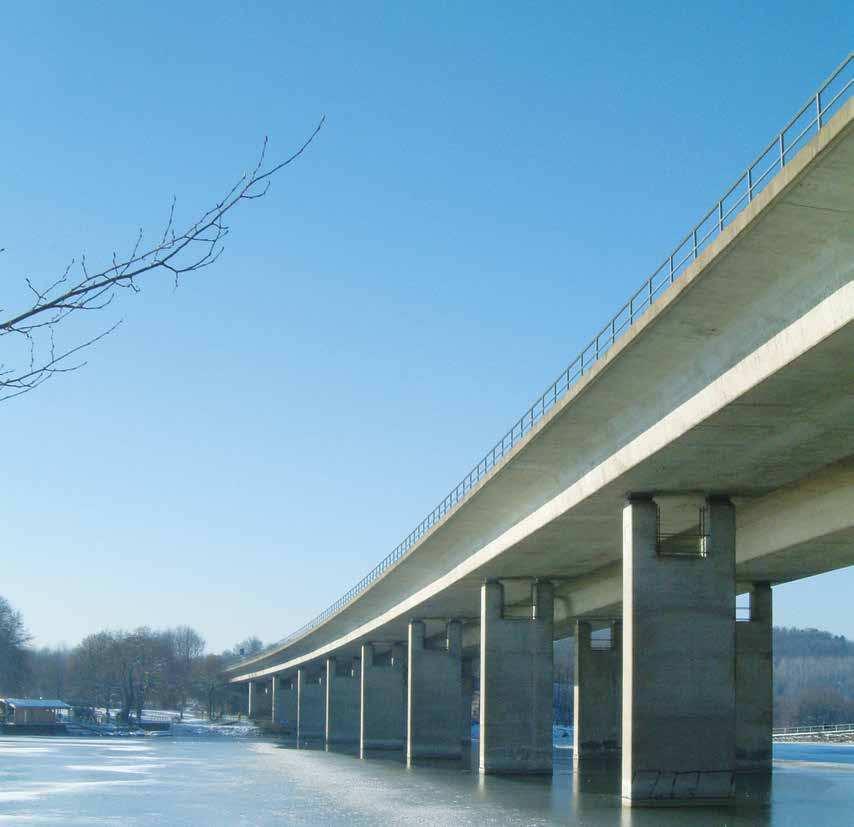 Meeting the Challenge Protecting Bridges Reinforced concrete bridges are constantly under attack by the destructive effects of moisture and chloride-induced corrosion.