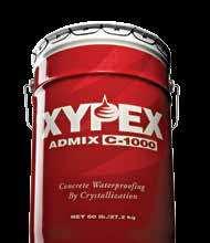 The addition of Xypex Admix to concrete is a highly effective method of enhancing the