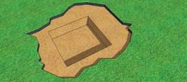 Pillar Details 18" Pillar Step 1 LEVELING PAD Excavate and prepare your Sub Base Leveling Pad Install leveling pad of well graded gravel (also known as road base aggregates) a minimum of