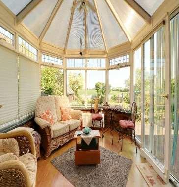 CONSERVATORY Measures Approx. 3.4m x 3.