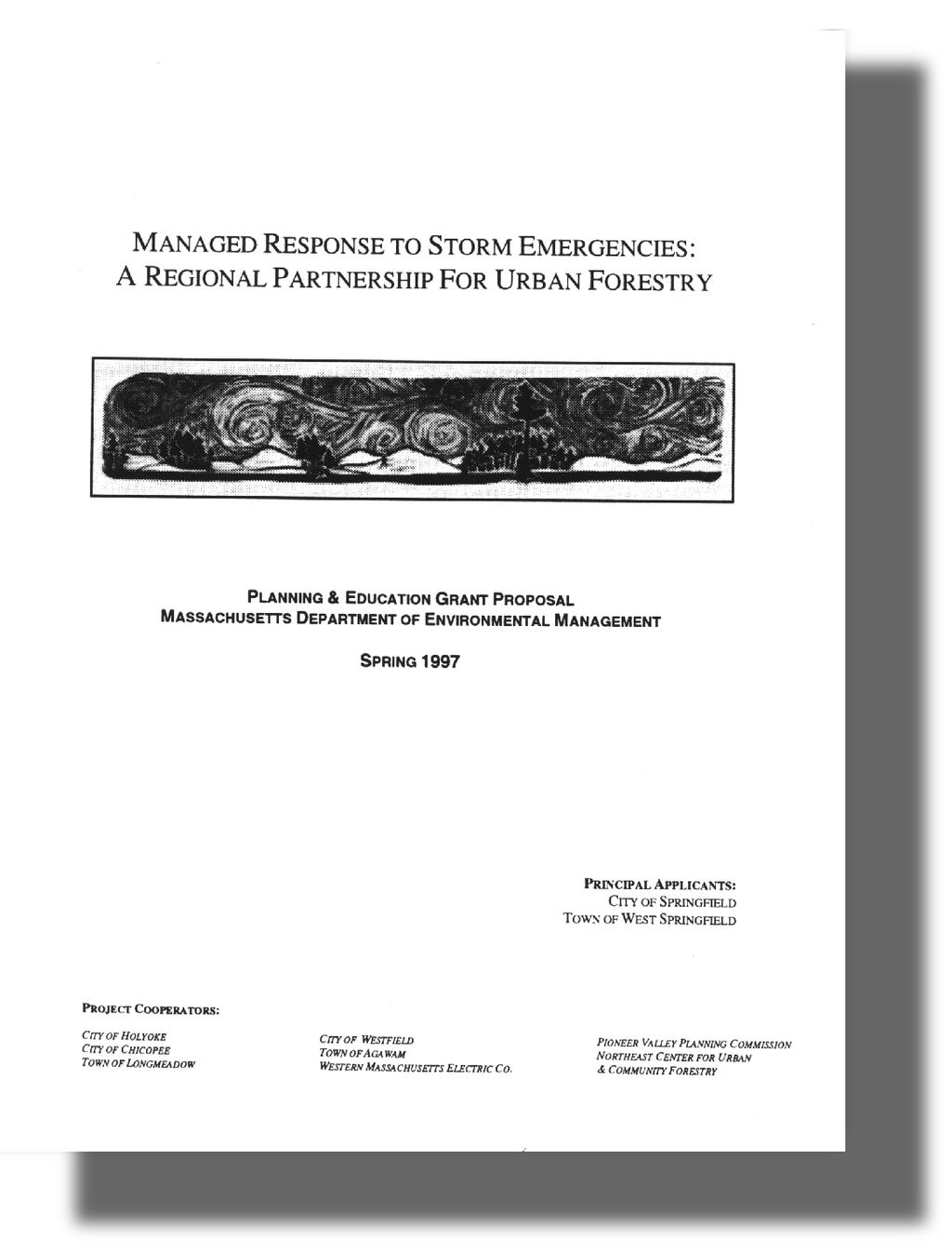 FY 1999 (Cont'd) Volunteer inventory training Management Planning and Policy Manual Provide technical assistance and technology transfer for storm recovery and reforestation initiatives.