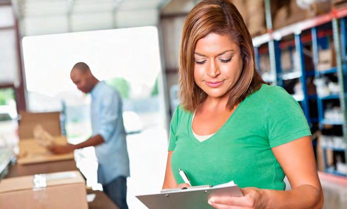 Best-in-class companies that leverage technology to optimize their warehousing operations show improvement across four key areas: inventory accuracy, complete and on-time shipments, increasing