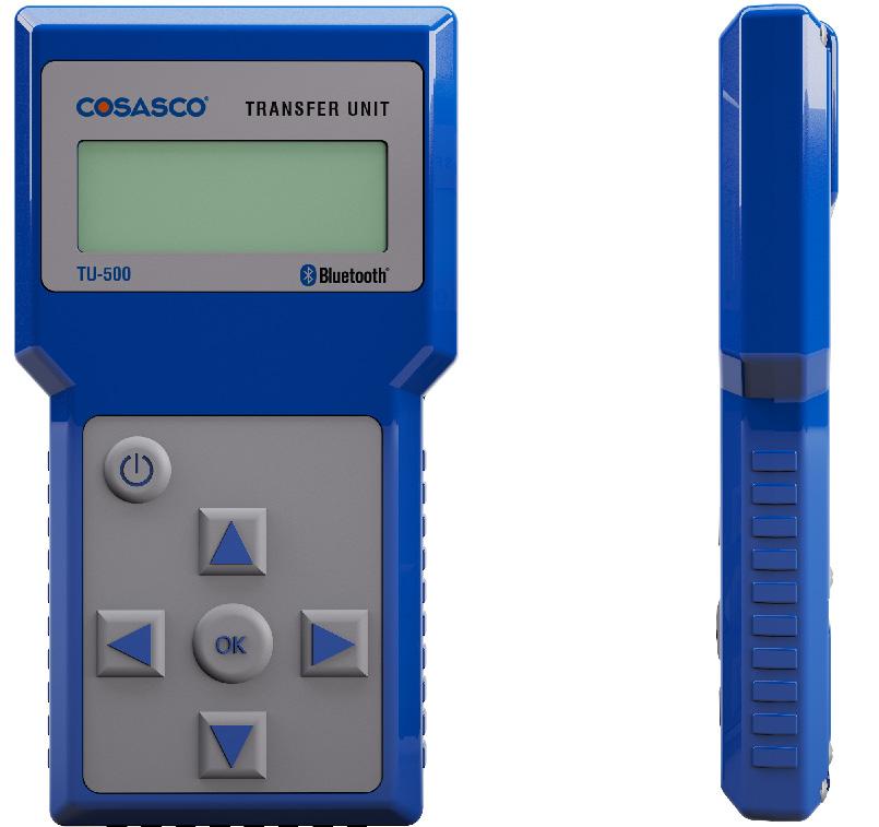 Transfer Unit (TU-500) Specifications Compatibility -All Cosasco ER and LPR Dataloggers -Microcor ER Datalogger -All legacy ER and LPR Remote Data Collectors and Microcor ER Dataloggers *Excludes RDC