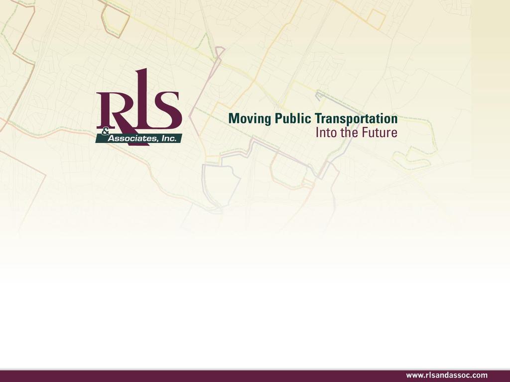 Service Routes and Community Transit Hubs: Right Sizing Transit NATIONAL